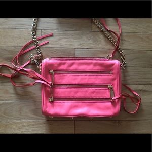 Rebecca Minkoff mini mac in color watermelon